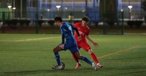 “雏鹰计划”海外集训交流赛：雏鹰U15队2-2富恩拉布拉达U16B